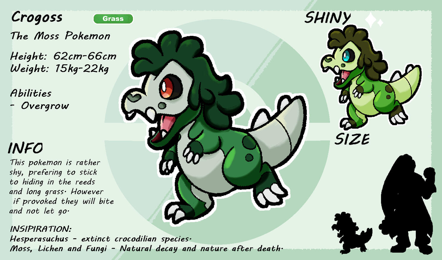 Crogoss (fakemon starter)